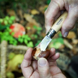 Zakmes N°07, roestvrij staal, 4cm, "Nomad Cooking" - Opinel