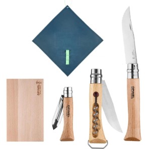 Set coltelli da cucina, 5 pezzi, "Nomad Cooking" - Opinel