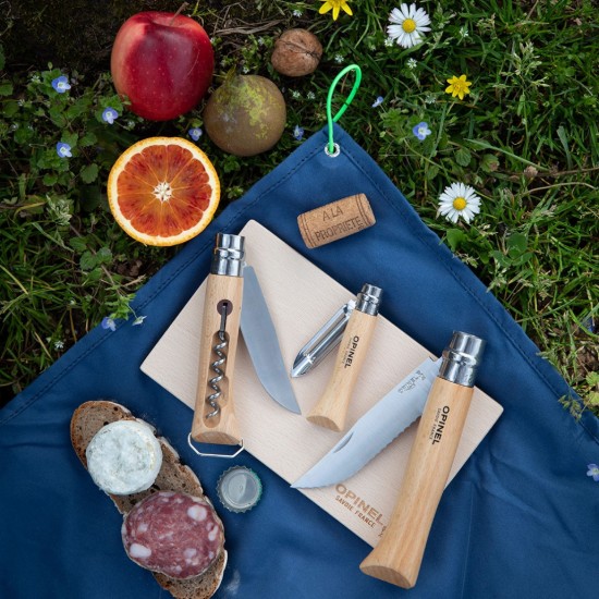 Set coltelli da cucina, 5 pezzi, "Nomad Cooking" - Opinel
