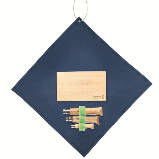 Set coltelli da cucina, 5 pezzi, "Nomad Cooking" - Opinel
