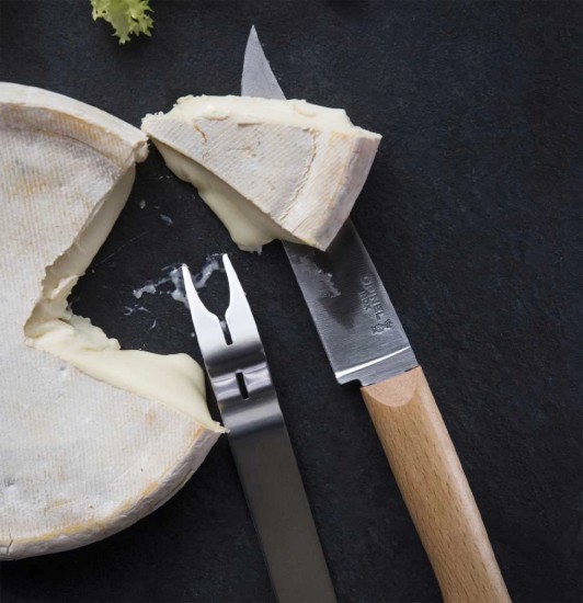 Bestekset voor kaas, RVS - Opinel