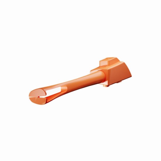 Zakmes N°12, met tekentrekker, "Explore", Orange - Opinel