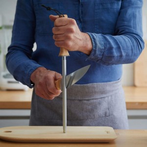 Affilacoltelli diamantato per coltelli, 25 cm - Opinel