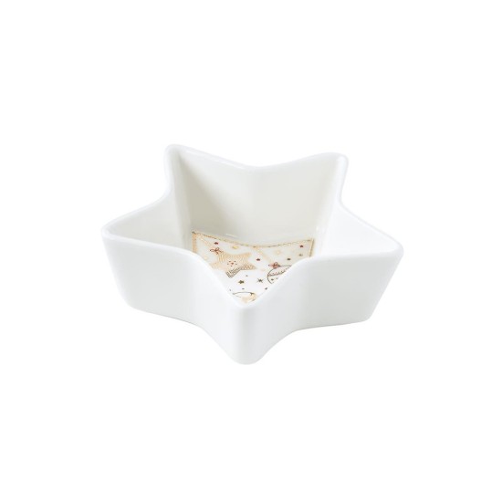 Bol stea, 15 cm "CHRISTMAS LIGHTS", portelan - Easy Life