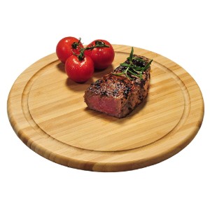 Serveerschaal, bamboe hout, 25 cm - Kesper