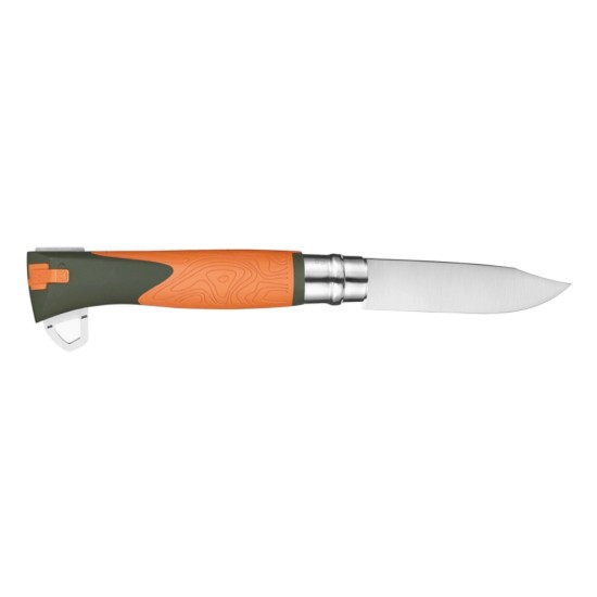 Zakmes N°12, met tekentrekker, "Explore", Orange - Opinel