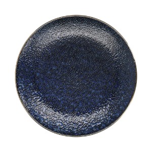 Piatto piano in porcellana, 27 cm, "Satori", Indigo Blue - Mikasa