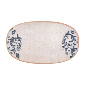 Gastronomische ovale schotel, porselein, 29 x 17,6 cm, "Laudum" - Bonna