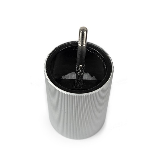 Salt grinder, 18 cm, "Line", Aluminium - Peugeot