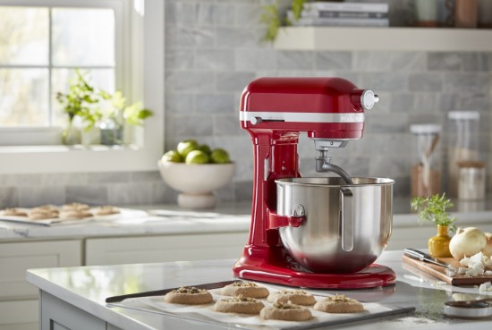 Robot da cucina con sollevamento vasca, 6,6 L, HEAVY DUTY, Empire Red - KitchenAid