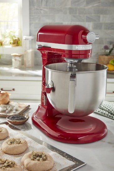 Robot da cucina con sollevamento vasca, 6,6 L, HEAVY DUTY, Empire Red - KitchenAid