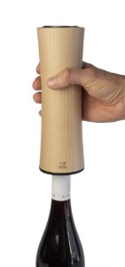 Elektrische kurkentrekker- en messenset "Elis Reverse", 21 cm, Natural - Peugeot