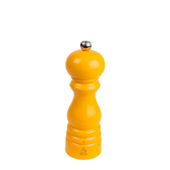 U'select salt grinder, 18 cm, "Parisrama", Saffron Yellow - Peugeot