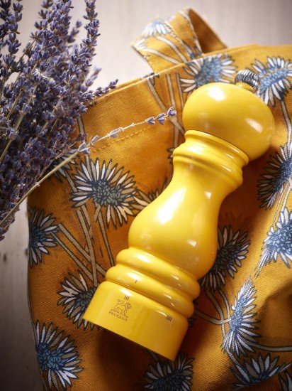 U'select salt grinder, 18 cm, "Parisrama", Saffron Yellow - Peugeot