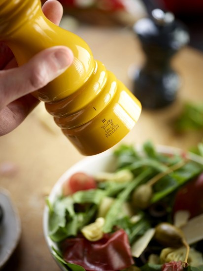 U'select salt grinder, 18 cm, "Parisrama", Saffron Yellow - Peugeot