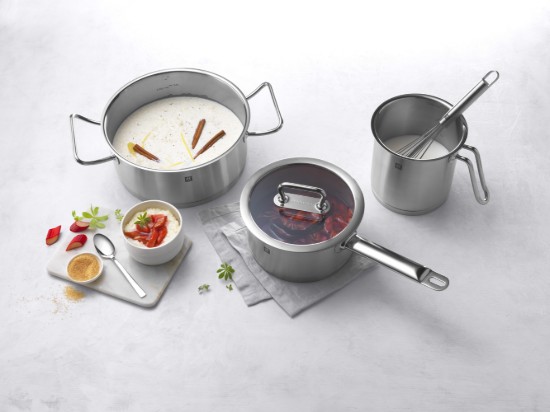 Kjele i rustfritt stål, med lokk, 18cm/2,1L, "ZWILLING Pro" - Zwilling