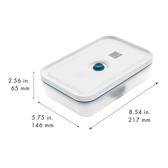 Vacuum food container, plastic, 1L, "FRESH & SAVE" La Mer - Zwilling