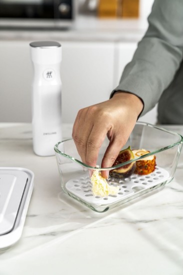 2-delige lekrekset voor glazen voedselcontainers, M/L, "FRESH & SAVE" - Zwilling
