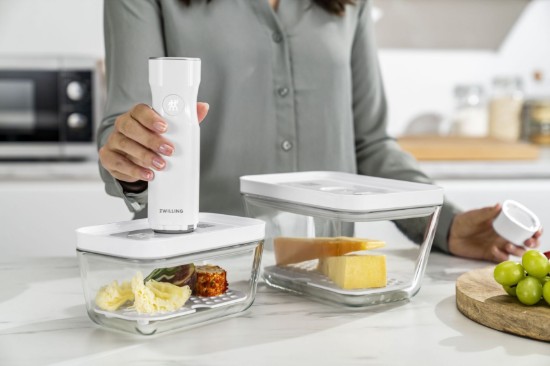 2-delige lekrekset voor glazen voedselcontainers, M/L, "FRESH & SAVE" - Zwilling