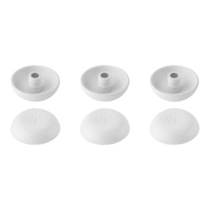 6-piece diffusers set, for vacuum food storage containers, plastic, "Cube" - Zwilling