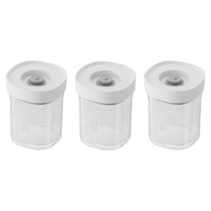 Set of 3 spice containers, plastic, "Cube" - Zwilling