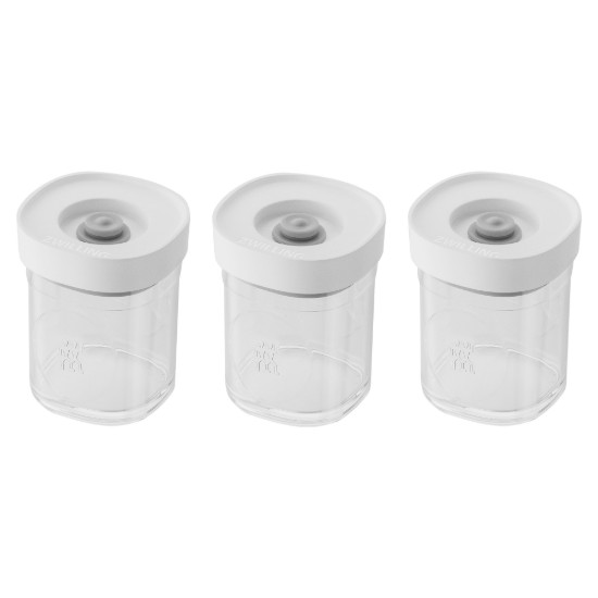 Set of 3 spice containers, plastic, "Cube" - Zwilling