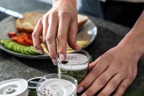 Set of 3 spice containers, plastic, "Cube" - Zwilling