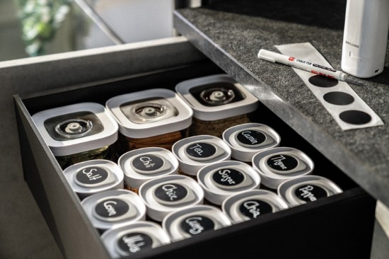 Set of 3 spice containers, plastic, "Cube" - Zwilling