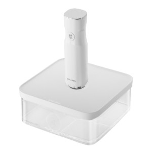Square food container, plastic, 21.4 x 21.4 x 7.6 cm, 1.6L, "Cube" - Zwilling