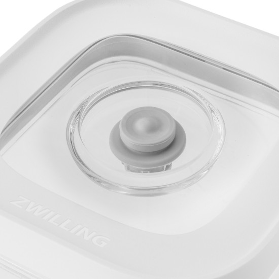 Square food container, plastic, 10.7 x 10.7 x 7.6 cm, 0.32L, "Cube" - Zwilling