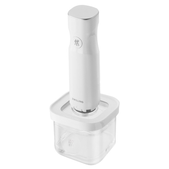 Square food container, plastic, 10.7 x 10.7 x 7.6 cm, 0.32L, "Cube" - Zwilling
