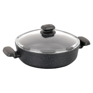 Pentola antiaderente, con coperchio, 28 cm / 4 L, "Ornella" - Korkmaz