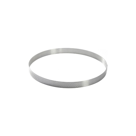 Geperforeerde taartring, roestvrij staal, 18,5 cm - de Buyer
