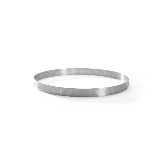 Geperforeerde taartring, roestvrij staal, 18,5 cm - de Buyer