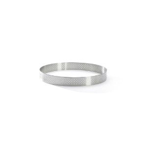 Stampo per crostata perforato, acciaio inossidabile, 12,5 cm - de Buyer