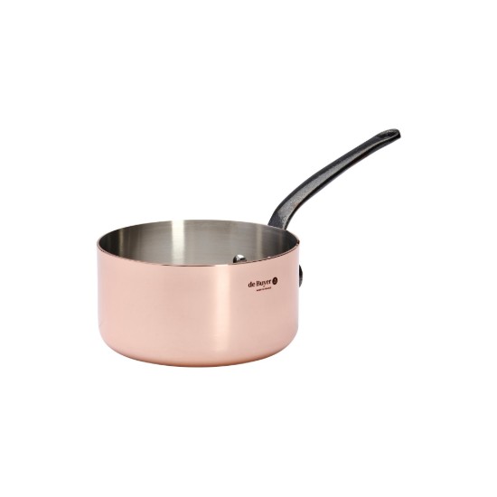 "Inocuivre" steelpan, 16 cm / 1,8 l, koper - roestvrij staal - merk "de Buyer"
