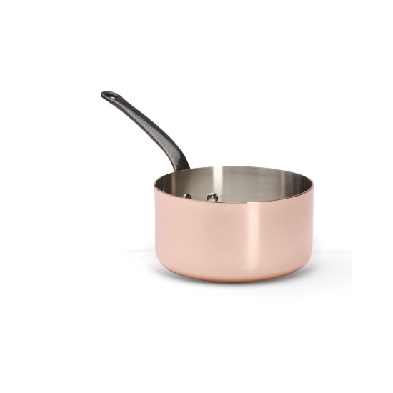 "Inocuivre" steelpan, 16 cm / 1,8 l, koper - roestvrij staal - merk "de Buyer"