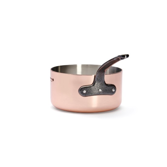 "Inocuivre" steelpan, 16 cm / 1,8 l, koper - roestvrij staal - merk "de Buyer"