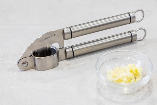 Knoflookpers, roestvrij staal, 20,5 cm - Kitchen Craft
