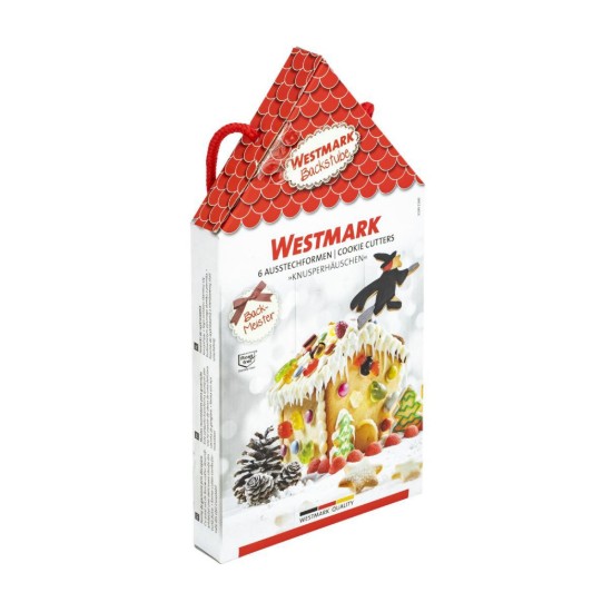 Set di 6 stampini, "Gingerbread house"  - Westmark