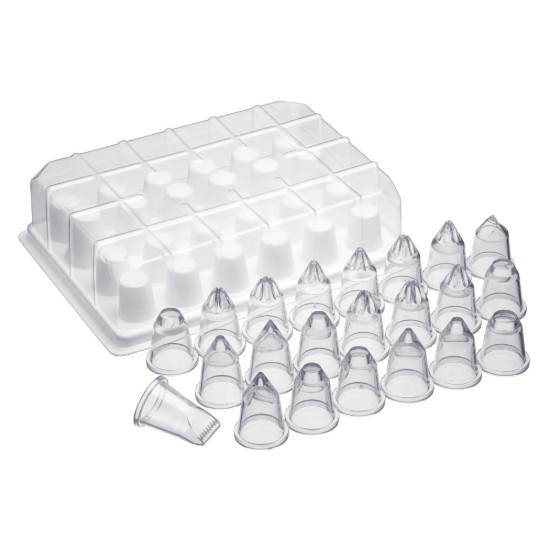 Set van 24 mondstukken voor het decoreren met glazuur - door Kitchen Craft