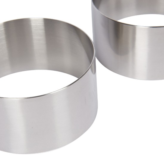Set di 2 stampi rotondi, 7 cm - di Kitchen Craft