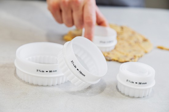 Set di 7 forme per tagliare la pasta, in nylon - di Kitchen Craft