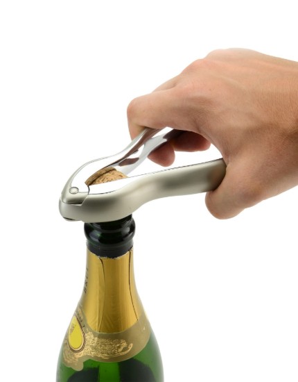 Set champagne 2 pezzi, modello "Rabbit", zinco - di Kitchen Craft