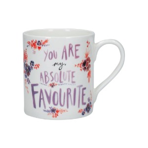Κούπα πορσελάνης 330 ml "Absolute Favorite" - της Kitchen Craft