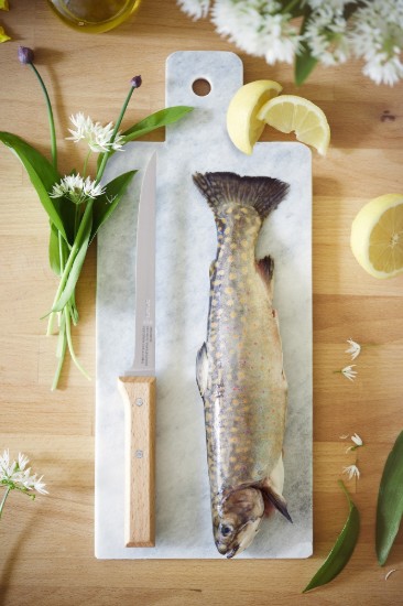 Filetkniv N°121, rustfrit stål, 18cm, "Parallele" - Opinel