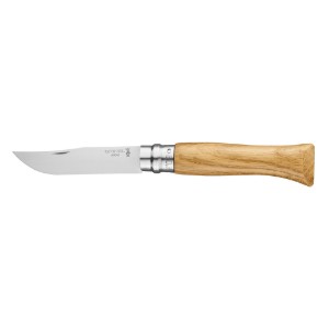 Zakmes N°09, roestvrij staal, 9cm, "Tradition Luxe", Oak - Opinel