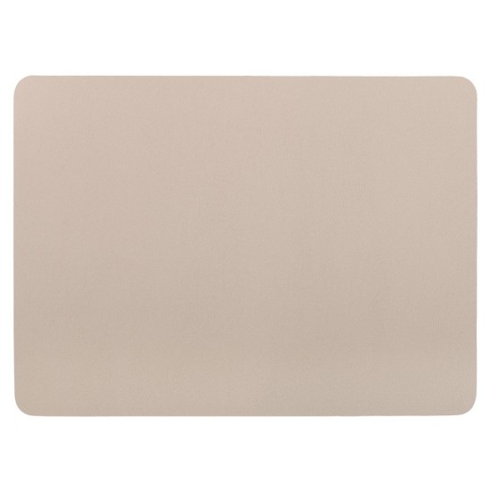Placemat, 33 × 45 cm, Togo, Taupe - Tiseco