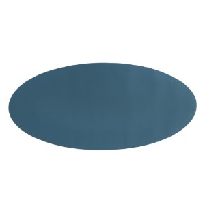 Ovale tafelloper, 33 x 70 cm, "Togo", Blauw - Tiseco