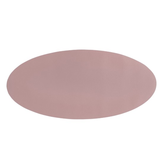 Runner da tavolo ovale, 33 × 70 cm, "Togo", Malva - Tiseco